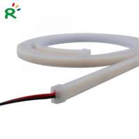 New Design 512LEDs/m 24V Natural White(4000K) IP68 Milky Extrusion Waterproof Uniform Lighting Flexible COB LED Strip